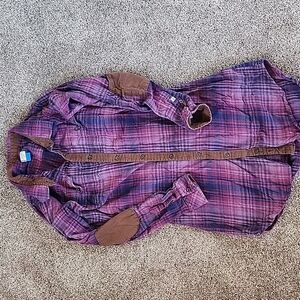 Kavu Flannel Dress - Corduroy accents